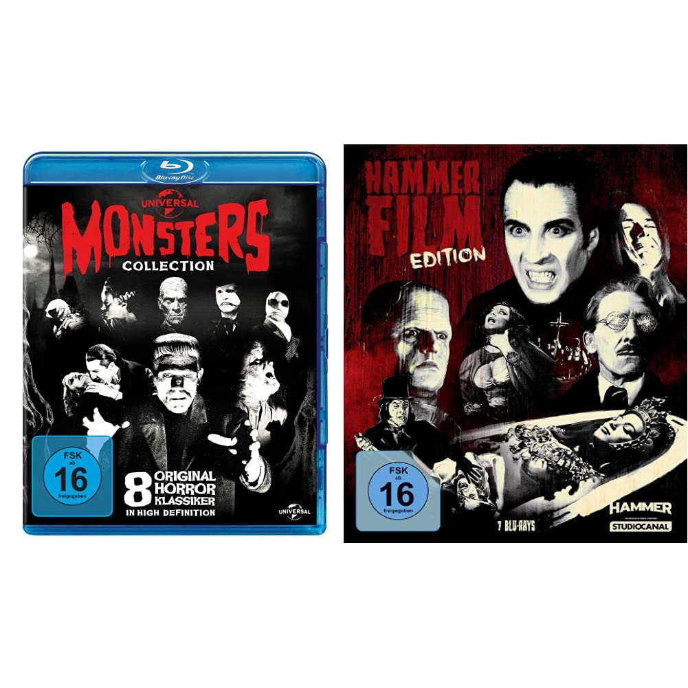 Monsters Collection [Blu-ray] & Hammer Film Edition [Blu-ray]