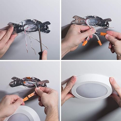 Miniatura 5 de HALO BLD - Lámpara LED empotrable integrada de 4 pulgadas para montaje en techo a 3000 K blanco suave,