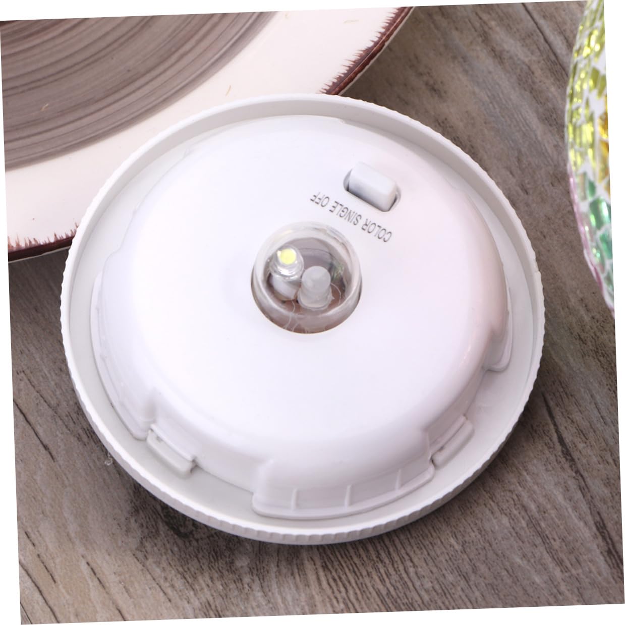 jojofuny Lampada Solare da Giardino a Sfera in Vetro Led, 2 Modalità (colore Singolo e Cambio Colore), Automatica Accensione Notturna, per Patio e Casa