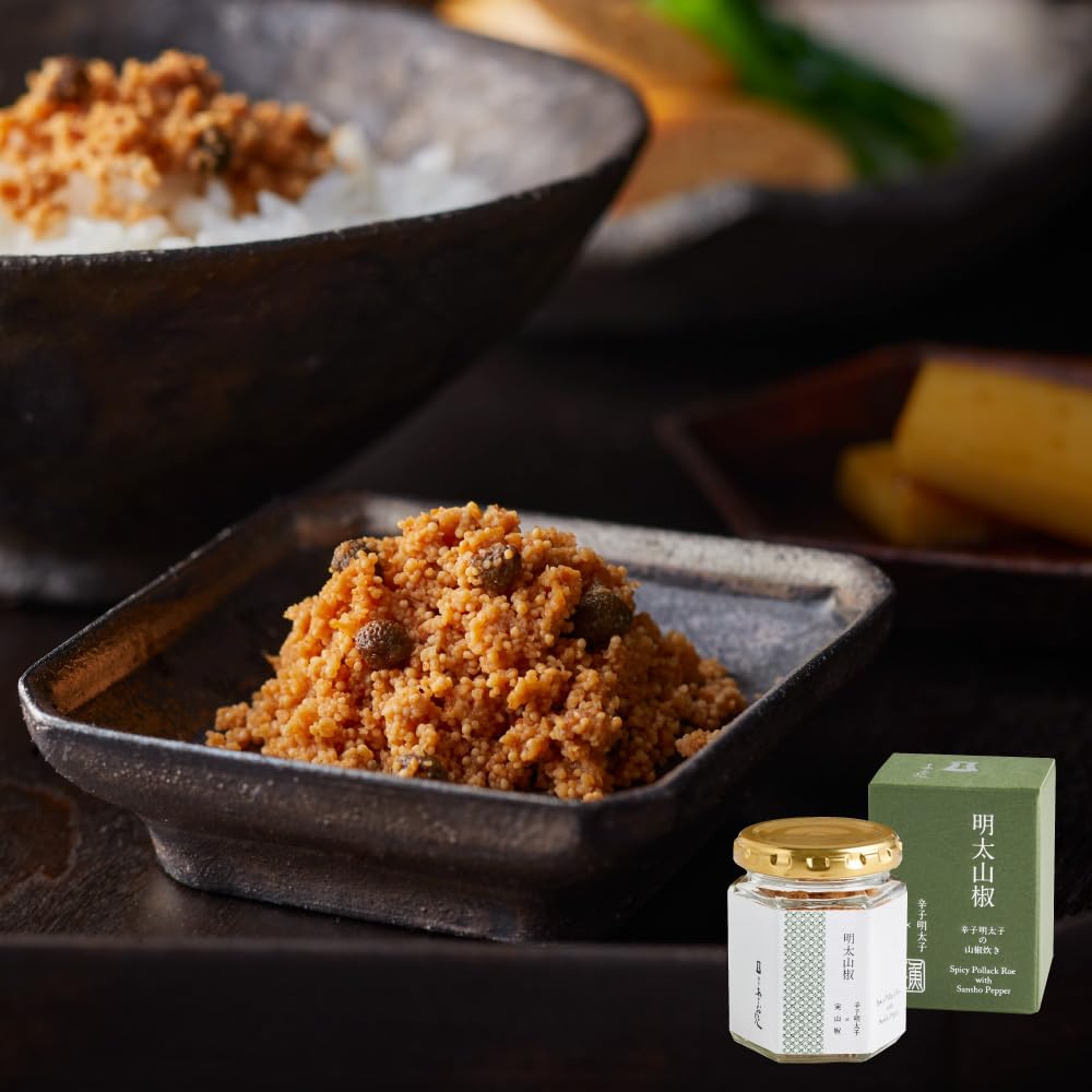 博多あごおとし 明太山椒 御菜明太 瓶詰め