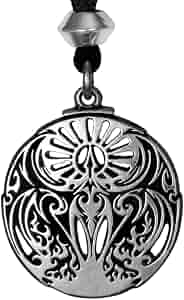 Amazon.com: Large Phoenix Pendant Necklace for Men, Pewter Gift