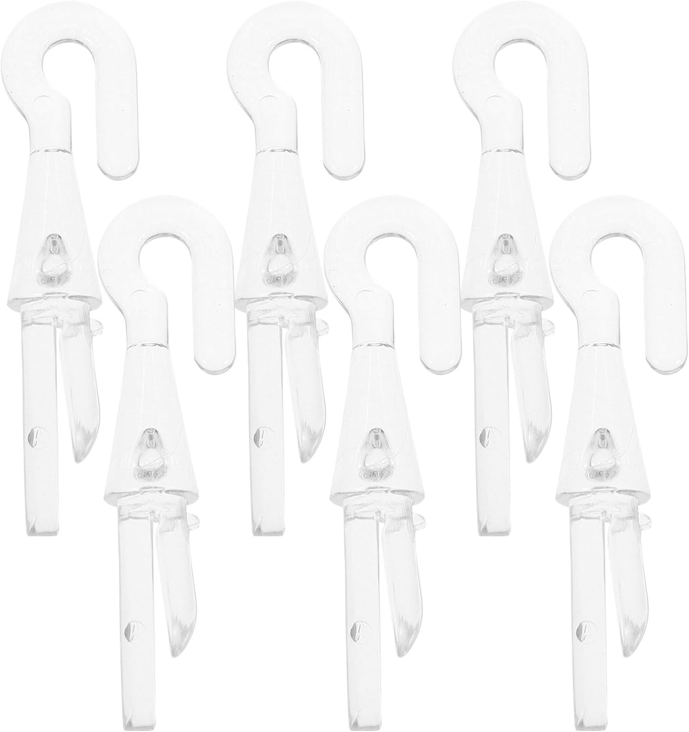 DECHOUS 6pcs Shutter Turn Rod Head Blind Wand Hook Sleeve