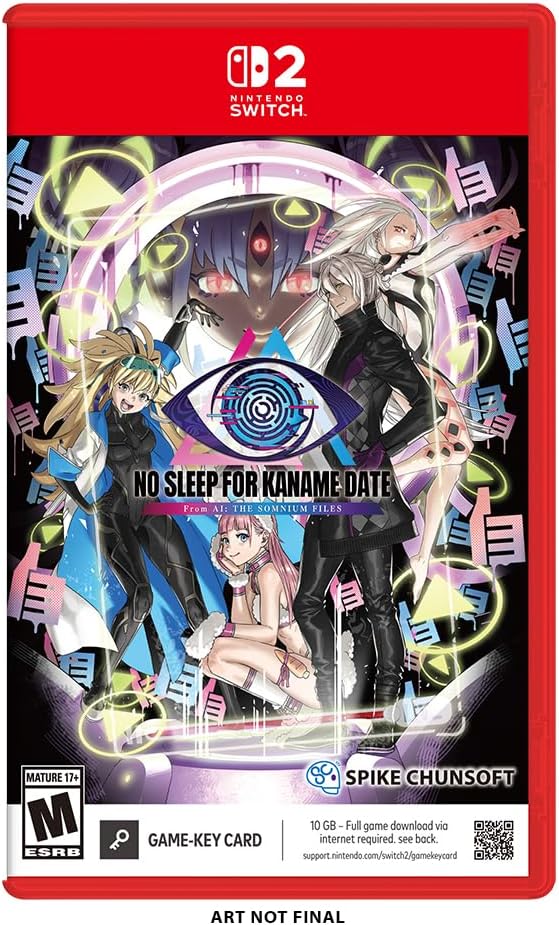 Imagem do produto No Sleep For Kaname Date Ai The Somnium Files Switch 2 - Físico em Amazon