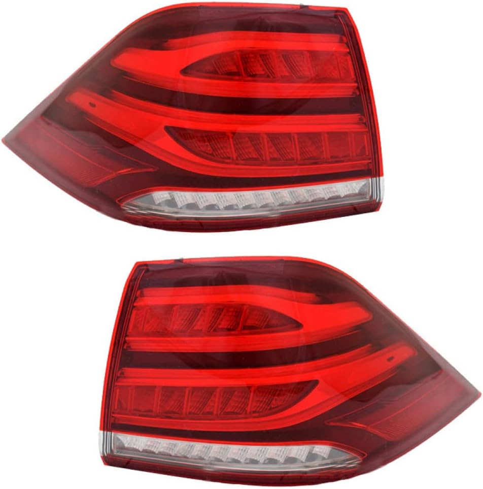 KarParts360 For Mercedes-Benz GLE350/GLE550e 2016 2017 2018 Tail Light Driver Side | Outer | LED | Replacement For MB2804113 | 166 906 57 02