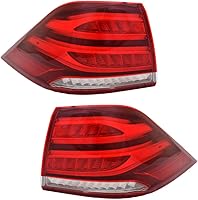 Vista 13 de KarParts360 For Mercedes-Benz GLE350/GLE550e 2016 2017 2018 Tail Light Passenger Side Outer LED Replacement For MB2805113 166 906 58 02