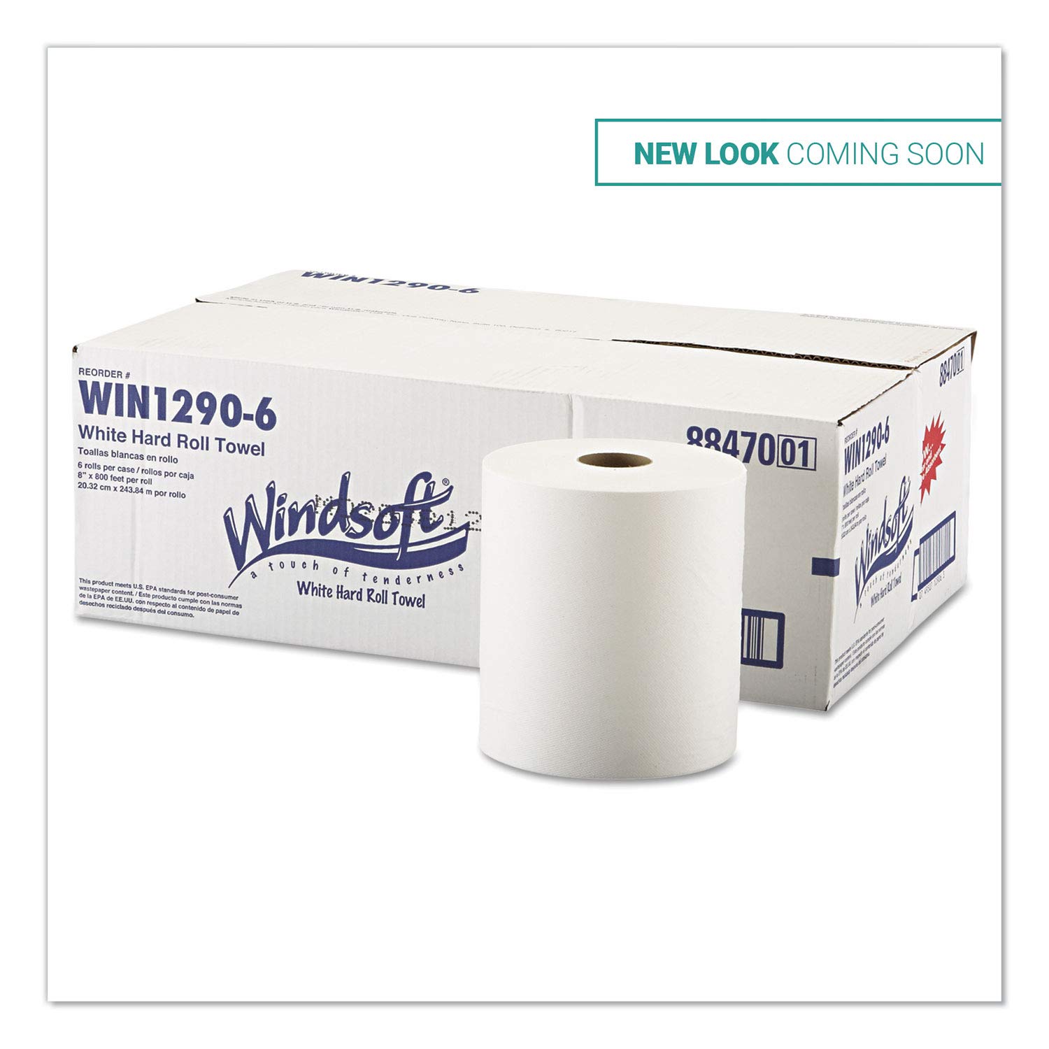 (未使用･未開封品)　Westwinds lok26k6 Scott® Pro™ Slimroll™ Hard Roll Towels (47035), with