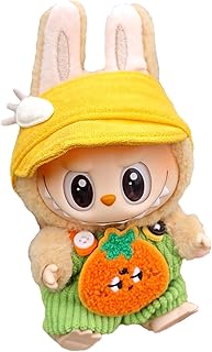 HYDTQCL Ropa para Labu, Ropa de Peluche de 17 cm para Labu, DIY Accesorios de La BU Peluche, para Labu Entusiastas Regalos...