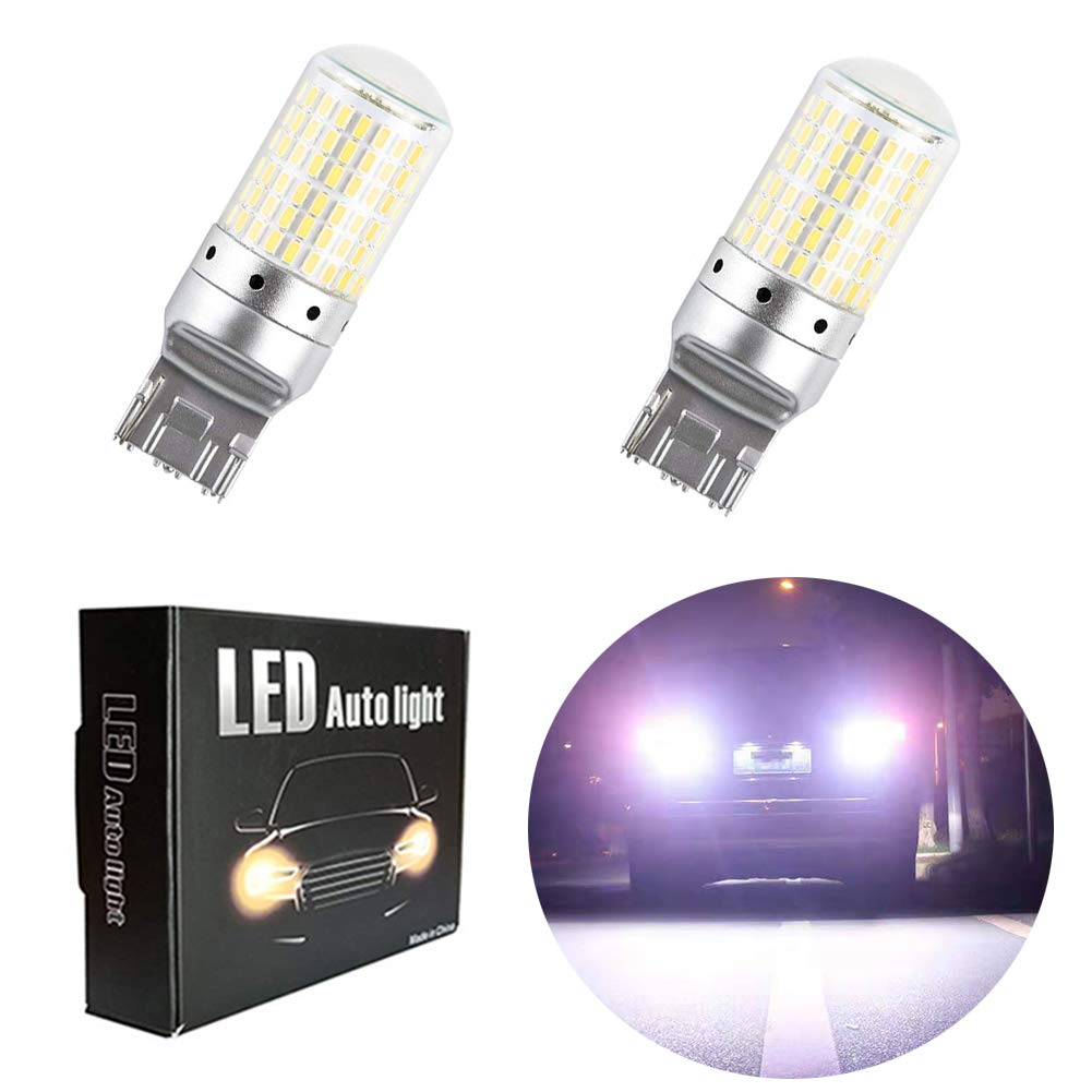 稲光 LED 144連 T20シングル バックランプ ホワイト キャンセラー内蔵 稲光 LED 144連 T20シングル バックランプ ホワイト