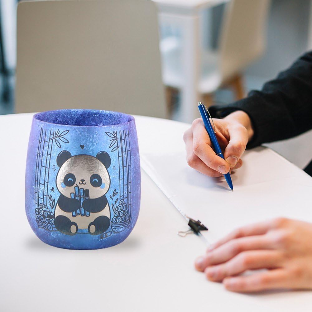 Tasse À en Titane À Motif Panda, Tasse À Boire en Titane, Tasse À Café pour À Dos, Camping en Plein Air