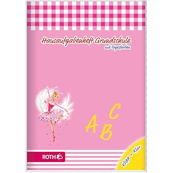 Roth Hausaufgabenheft Klipp Klar Schwanenprinzessin A5 Mit Tagesfarben Fur Grundschule Und Forderschule Amazon De Spielzeug