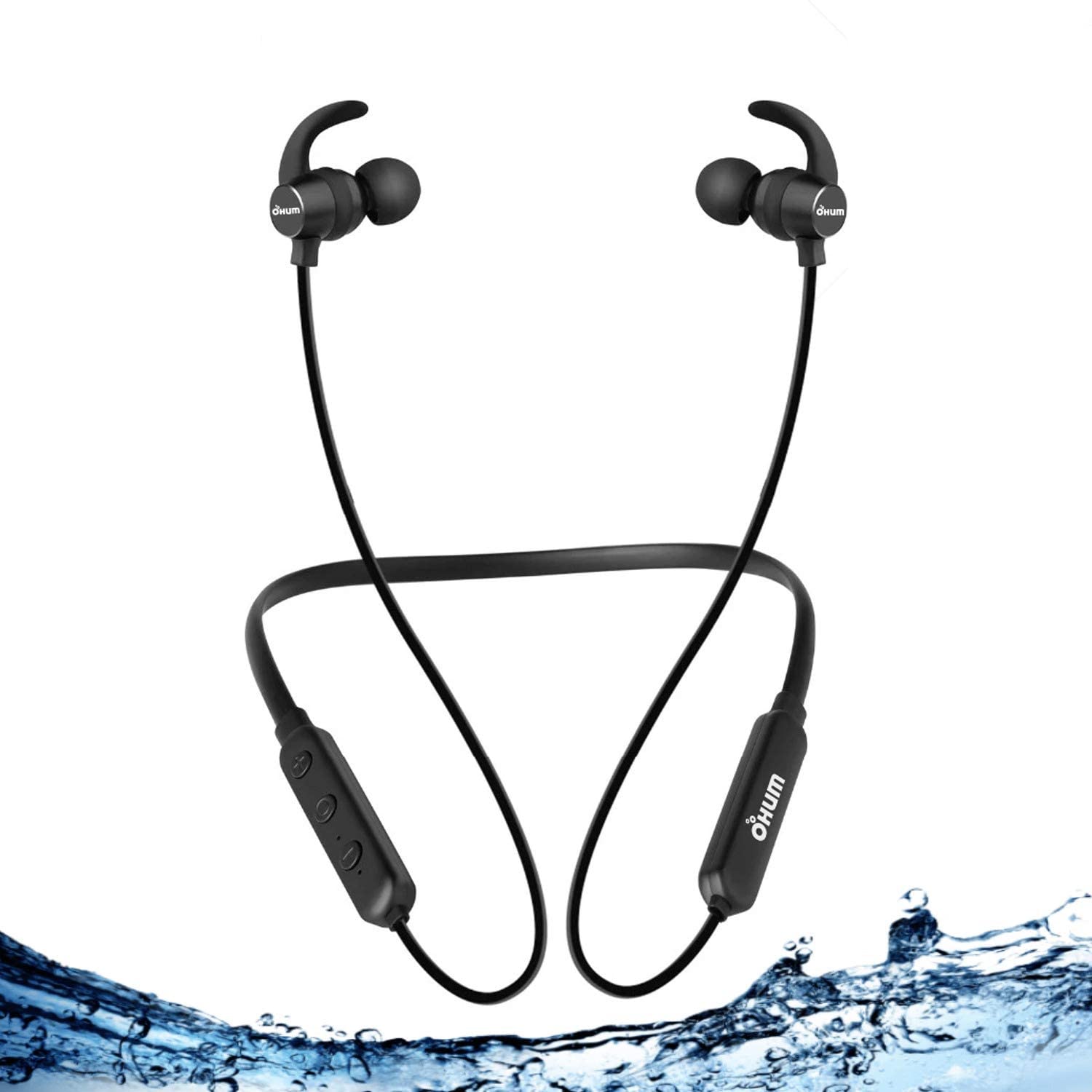 OHUMLABS Neckband X FIT Bluetooth Headphones Wireless Earphones inEar