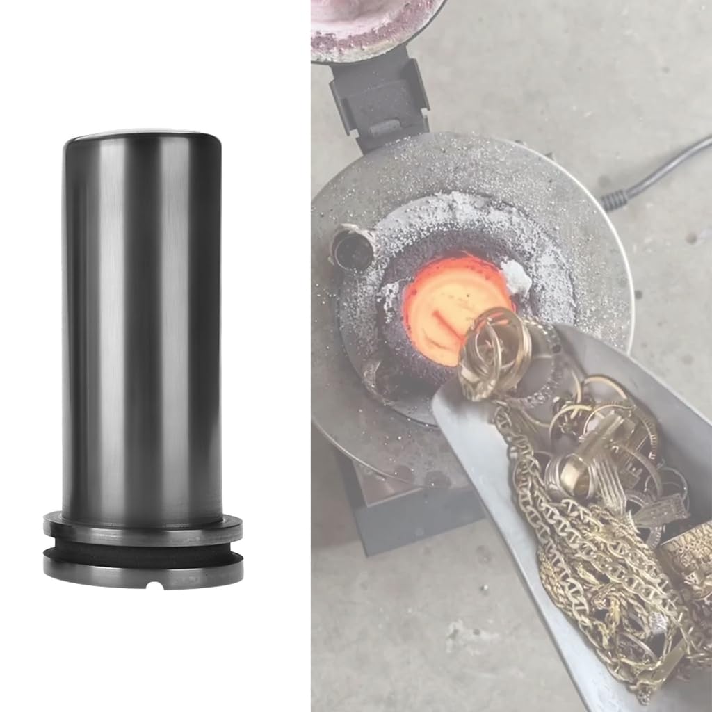 Horno de fusión de oro crisol de metal, capacidad de 1 kg, 2 kg, 3 kg