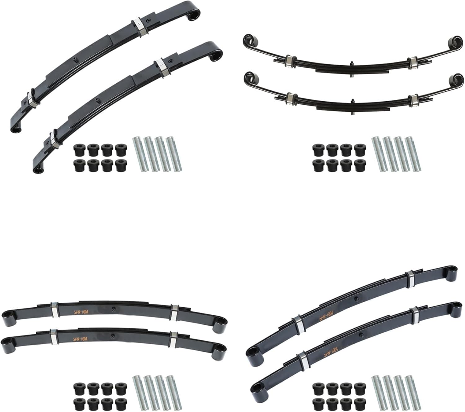 labwork 2 Set Golf Cart Heavy Duty Rear Leaf Springs Replacement for EZGO TXT 1996-2013 Golf Cart