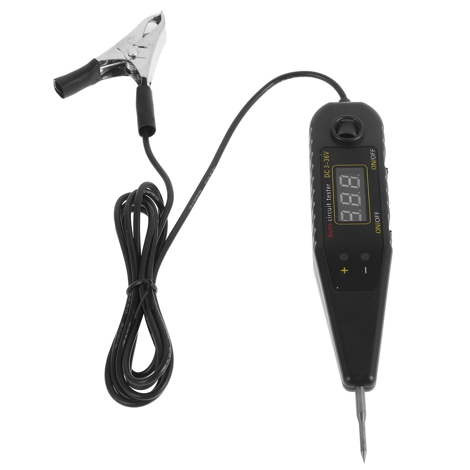 Detector de voltaje bidireccional automático con pantalla digital para solucionar fallos 8