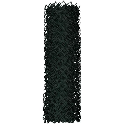 America's Fence Store 6' x 20' 9ga KK Chainlink Fabric Residential - Black