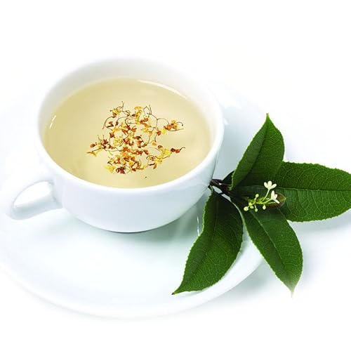 Miniatura 4 de GOARTEA 250g / 8.8oz Natural Dulce Osmanthus Flor Té Fragante Osmanthus Flor Herbaria Seca Brotes