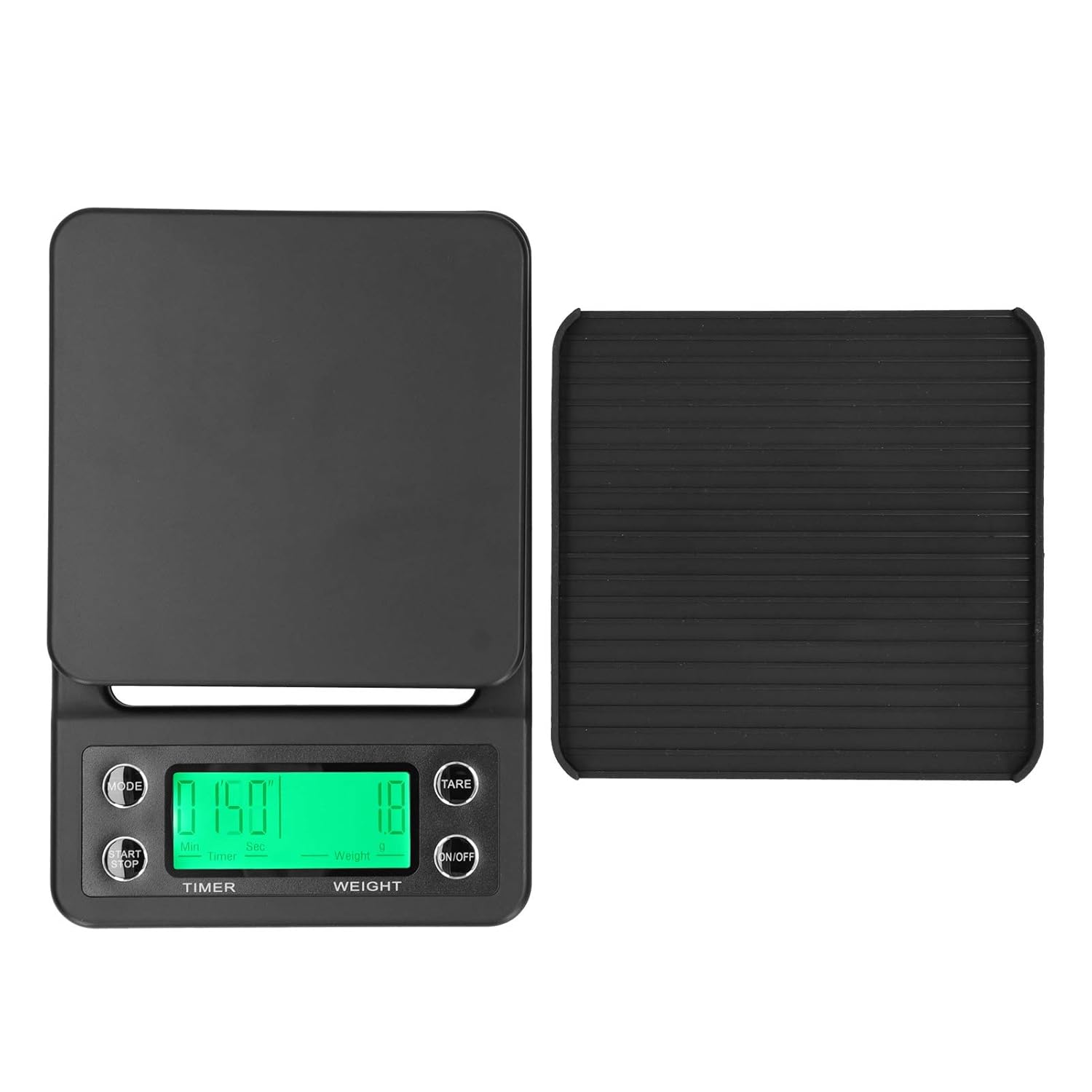 Coffee Scales with Timer, 3 kg / 0.1 g, Portable Electronic Digital