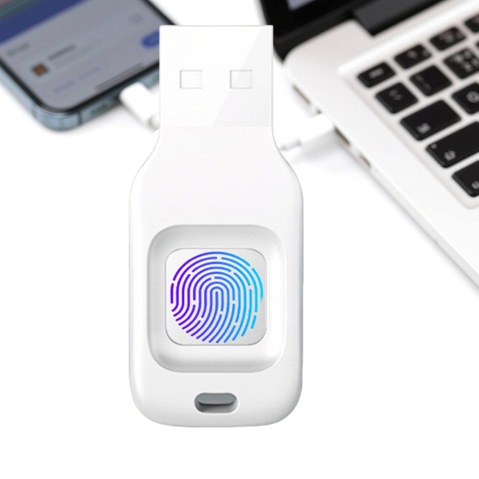 Chiavetta USB Type-C con crittografia delle Impronte digitali, chiavetta USB protetta da Password, 10 ID di Impronte digitali consentiti, chiavette USB 64GB