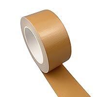 Vista 13 de Cinta Adhesiva de Conducto Multiusos de 2 Pulgadas x 33 Yardas, Resistente, Impermeable, Ideal para Reparaciones, Embalaje, Artes y Manualidades