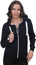 H&F Girls Women Ladies Plain Full Sleeve 2 Pocket Zip Up Plus Size Fleece Hoodie Jacket Cardigan Winter Top Plus Size XL XXL XXXL 8-22 ** 21 Colors **