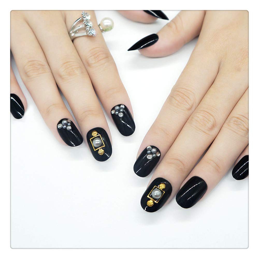 Faux Ongles Longue Durée Anti-Ongles Ongles Faux Ongles Patch Mariée Mariage Ongles Art Fini Longue Version Coréenne De L'Ensemble