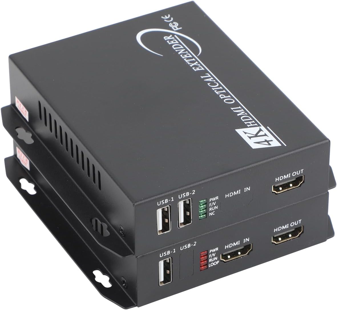 4K HDMI Extender, KVM Optical Transceiver, Audio/Video Converter for HDTV