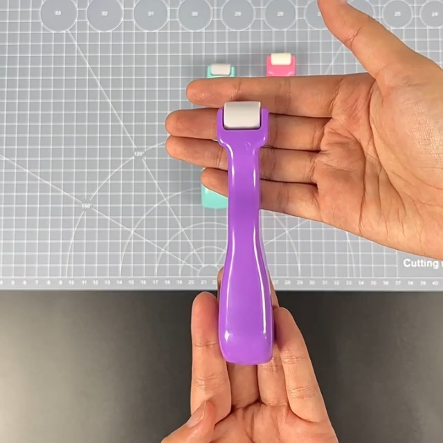 SagaSave Nahtpresse & Nähwalze | Werkzeug Für Quilten & Nähen | Ergonomischer Griff