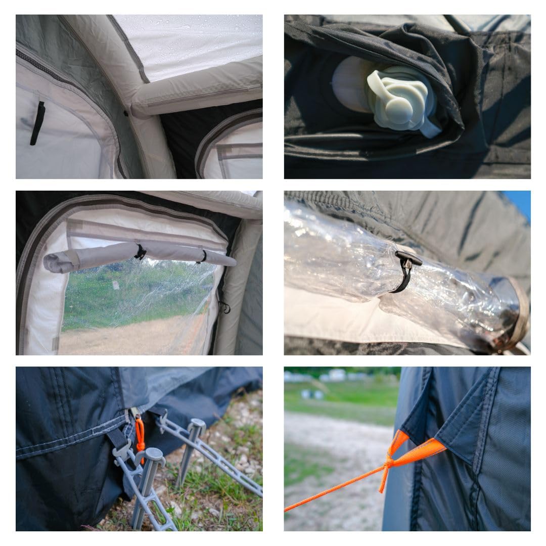 Tenda gonfiabile Unikka Wonderland per roulotte e camper 390 cm