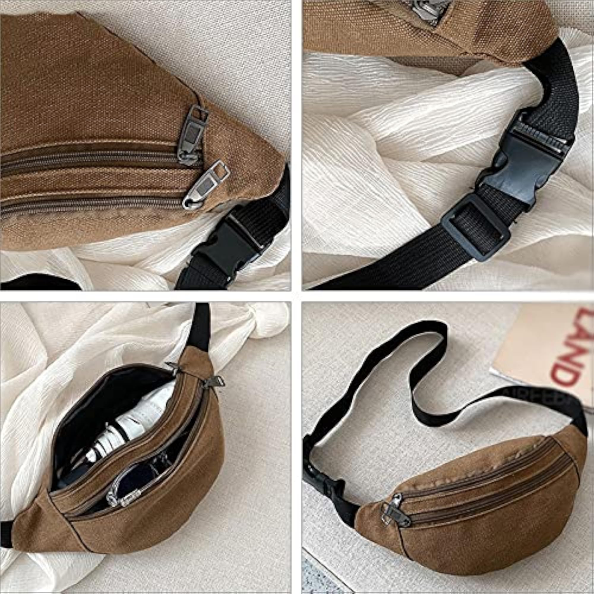 Men's Casual Canvas Belt Bag