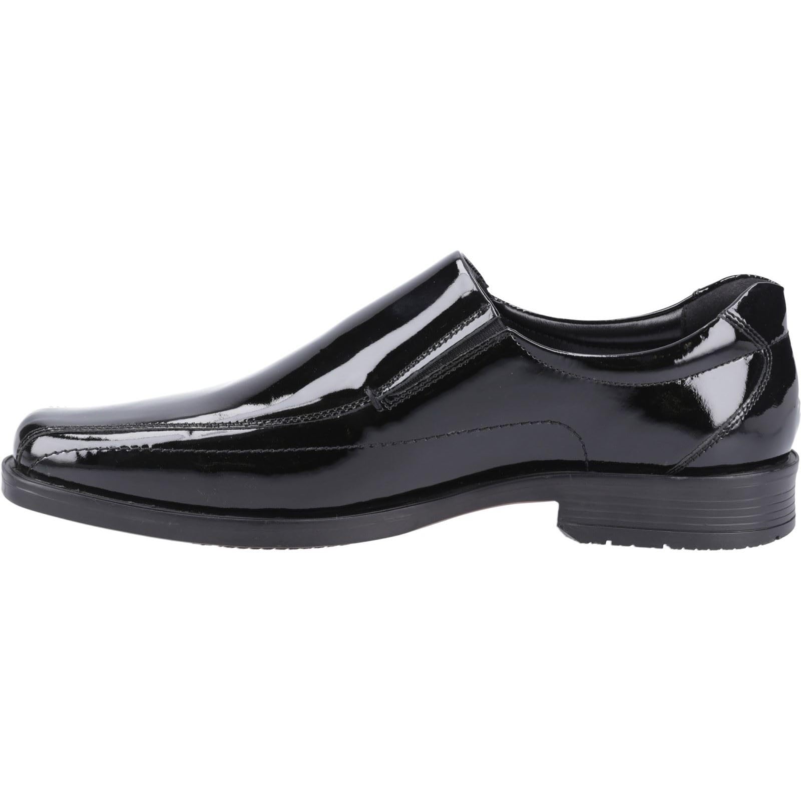 Hush Puppies Men's Brody Slip On Patent Black Size 8 (42)