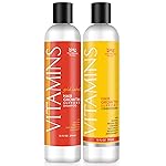 Nourish Beaute Vitamins Premium Shampoo and Conditioner Set for Hair Loss that Promotes Hair Regrowth For Men and Women, 2 Pack, 10 Ounces Each