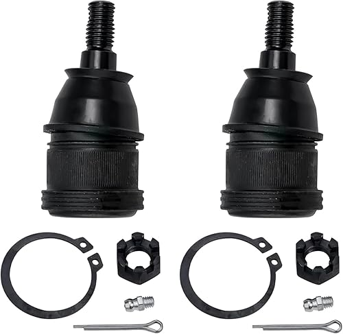 Miniatura 304 de Detroit Axle - Par de rótulas delanteras superiores para Chevy GMC Silverado Sierra 1500 Tahoe Yukon XL Suburban Cadillac Escalade ESV 2 juntas de