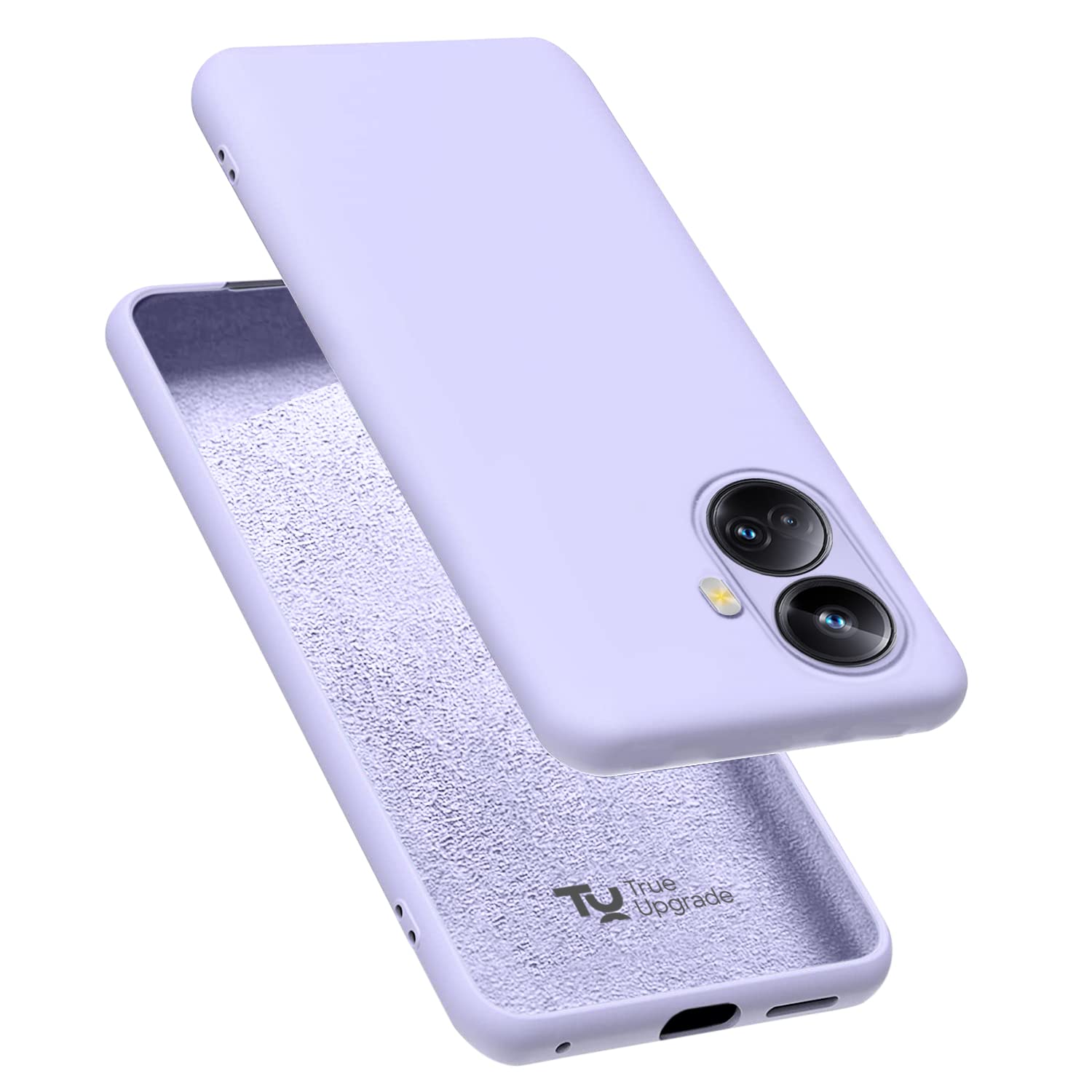 TRUEUPGRADE Back Cover Case for Realme 10 Pro Plus 5G Back Cover Case | Soft Silicon Rubberised Cover |Camera Protection Bump Back Cover for Realme 10 Pro Plus 5G (Purple) (B0BZL2YTMB) Amazon Price History, Amazon Price Tracker
