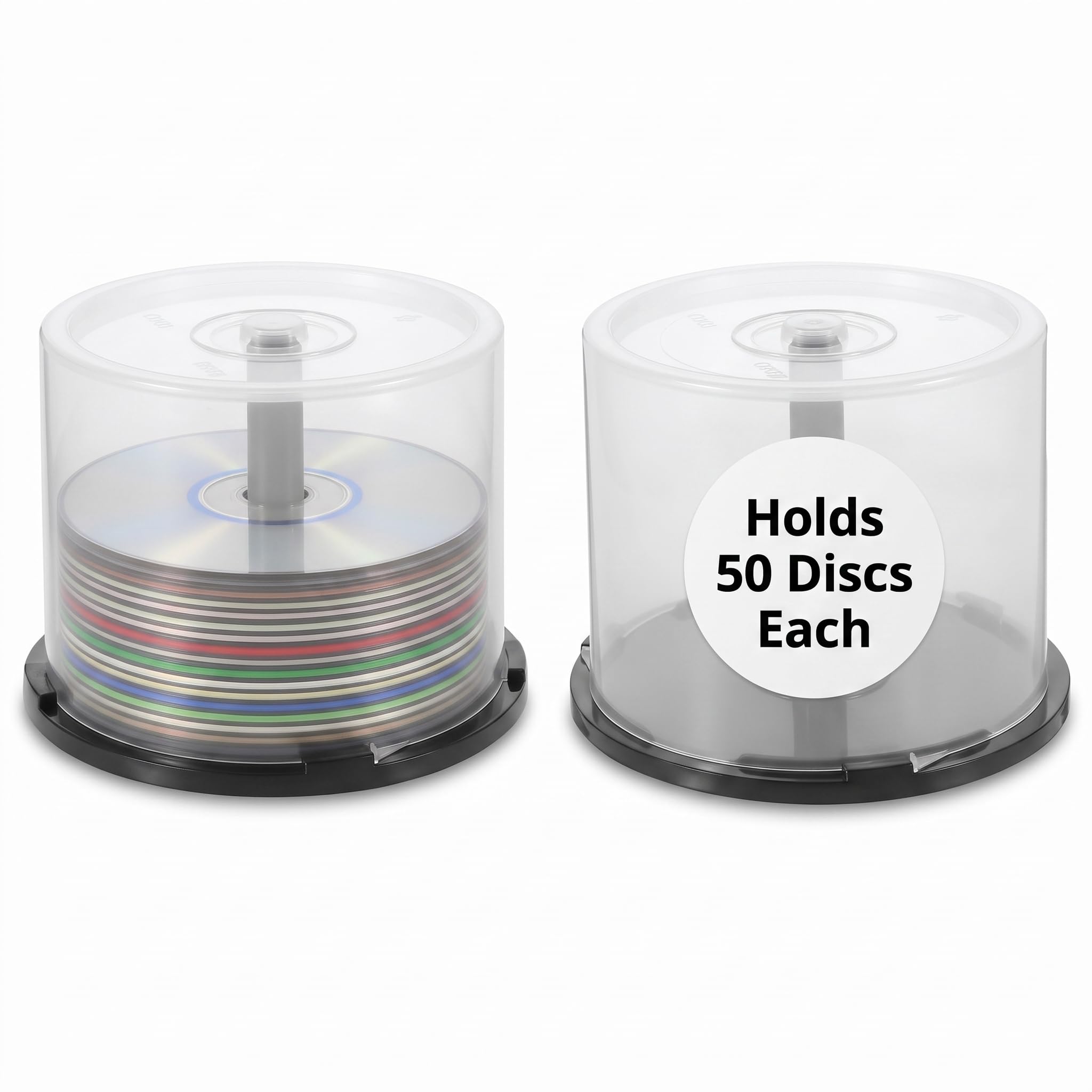 Amazon.com: DOITOOL CD/DVD Cake Box Spindle, 2Pack Empty DVD