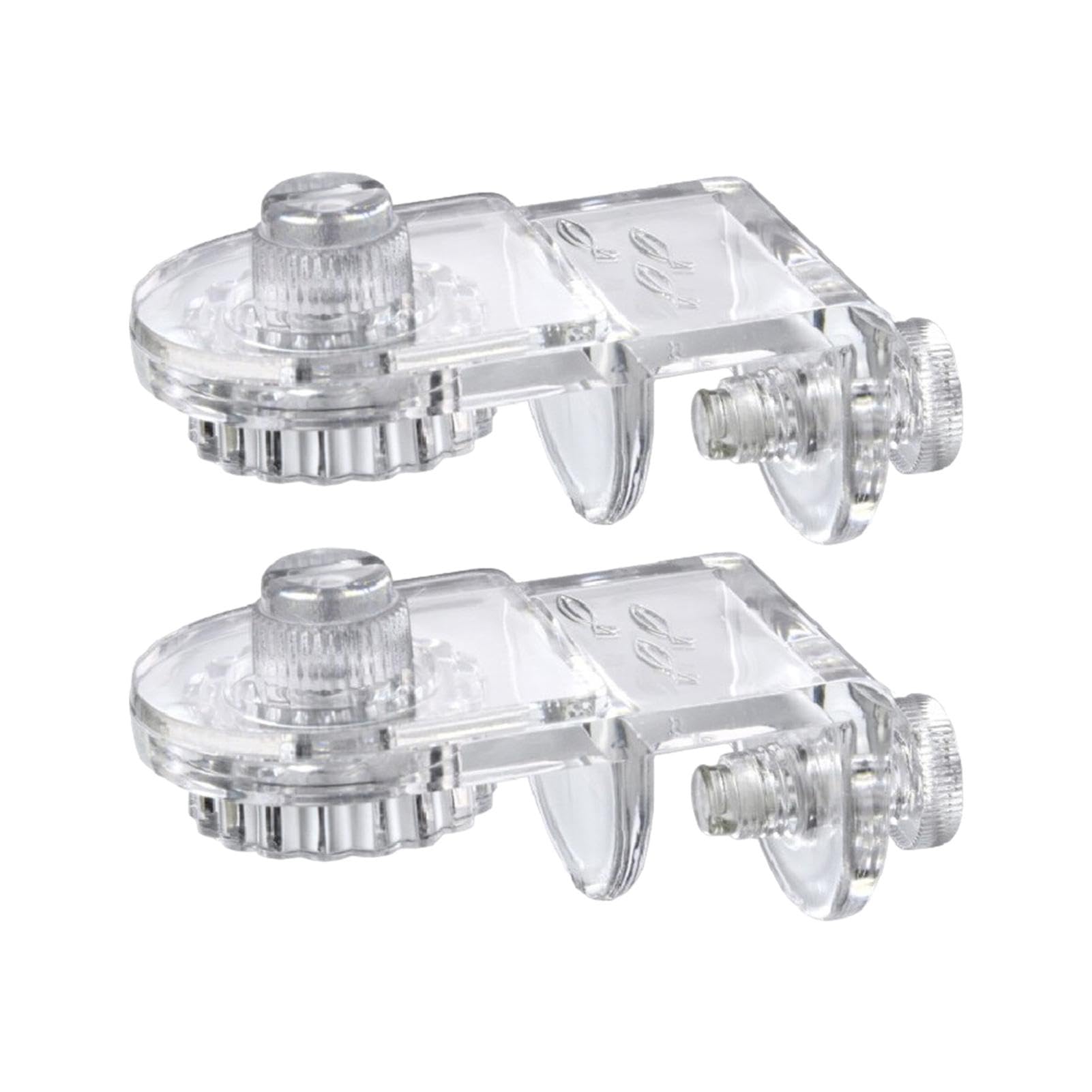 Clips de couvercle d'aquarium sans bord | Pince de filet anti-saut en acrylique – Accessoires d'aquarium, sans bord en verre pour aquarium