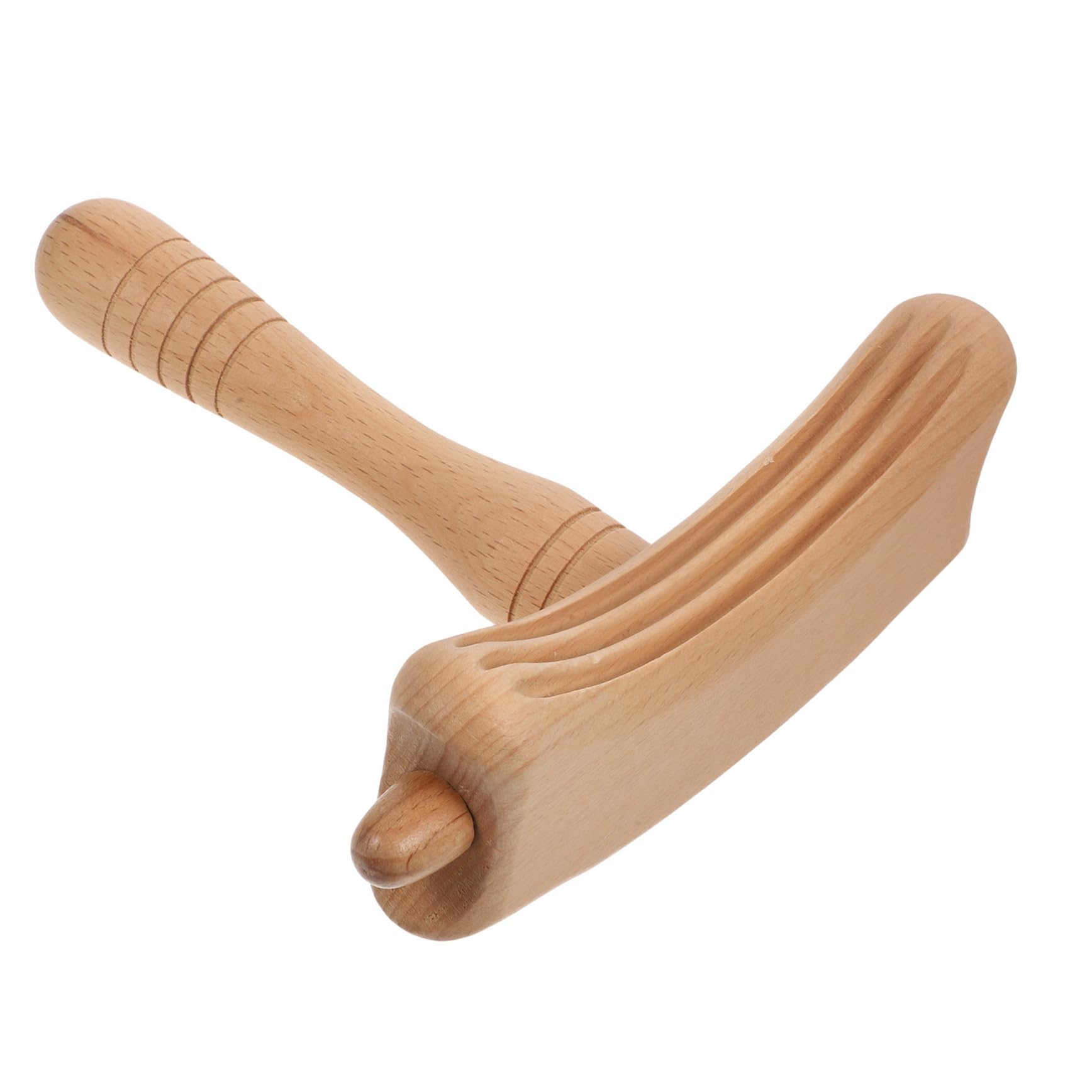 FOMIYES Wooden Massage Stick for Neck Back Muscle Scraper Tool Neck Massager Stick Compact Design for