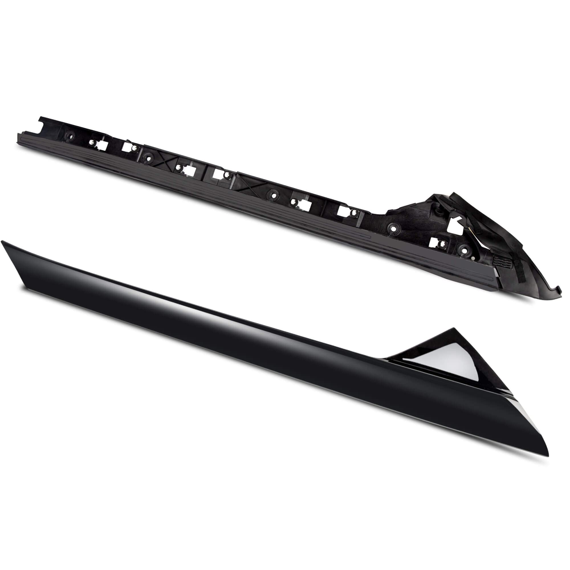 Feoie Windshield A-Pillar Panel Molding Trim Kit Front Driver Left Side