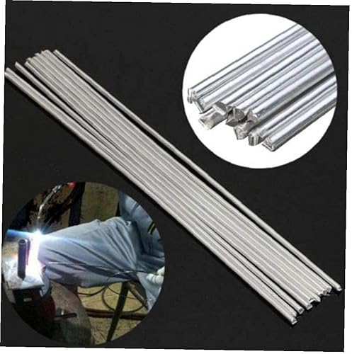 Aleación de aluminio de baja temperatura 10pcs aleación de aluminio de soldadura de plata soldadura soldadura varilla aleación de aluminio para
