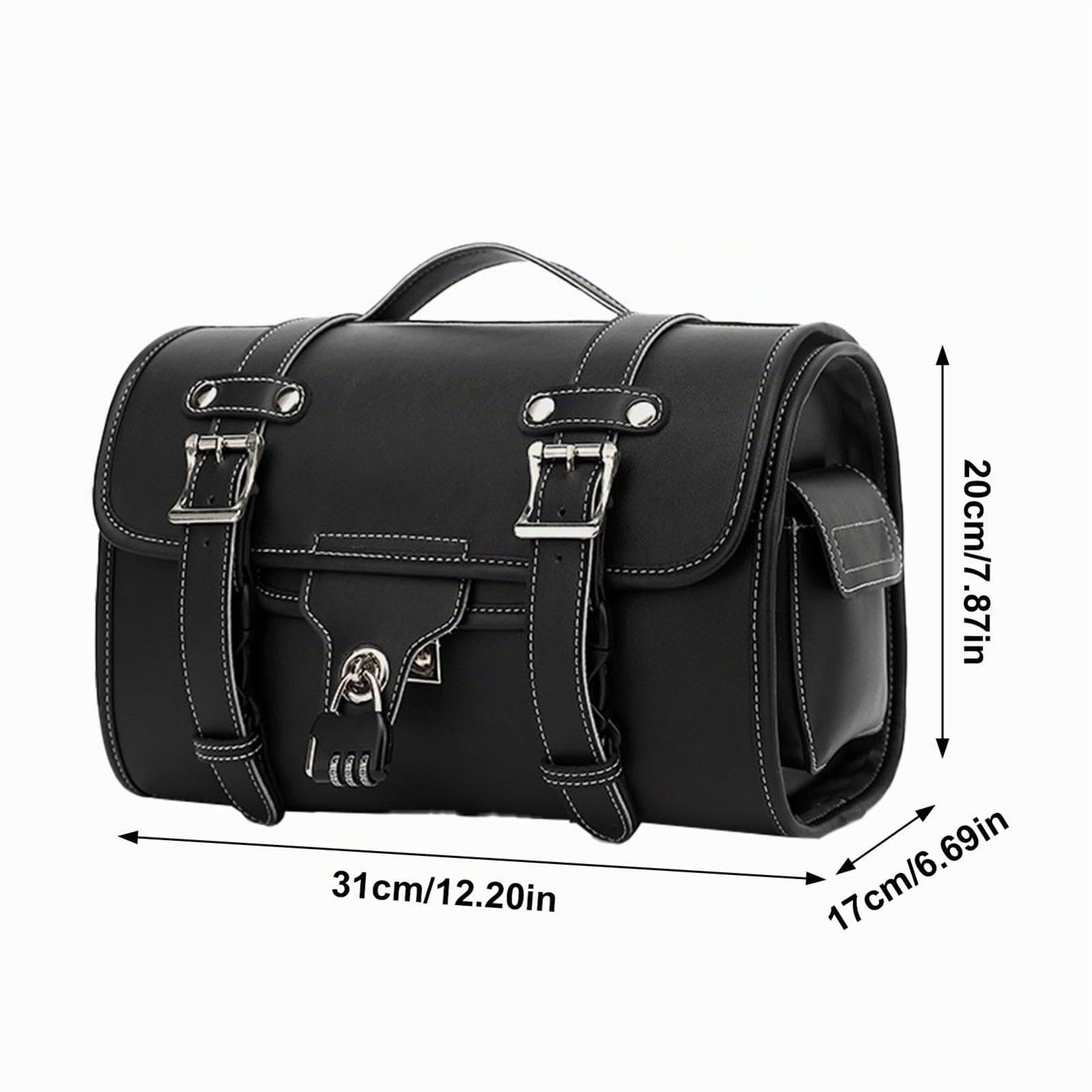 Generisch Motorrad-Hecktasche - Retro-Motorrad-Gepäckträgertaschen | Multifunktionale Gepäcktaschen, Ausrüstungstaschen, Hecktaschen für Motorräder