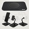 Car Sat Nav Tomtom Garmin Mobile GPS Rubber Dash Board Non Stick Mount Holder Mat Slim Portable Dashboard Ultra Thin Sat NavGps Friction Mount Mat For TomTom, Garmin Navman Mio