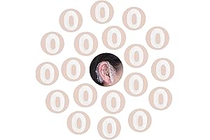 200-Count Disposable Plastic Ear Covers for Shower