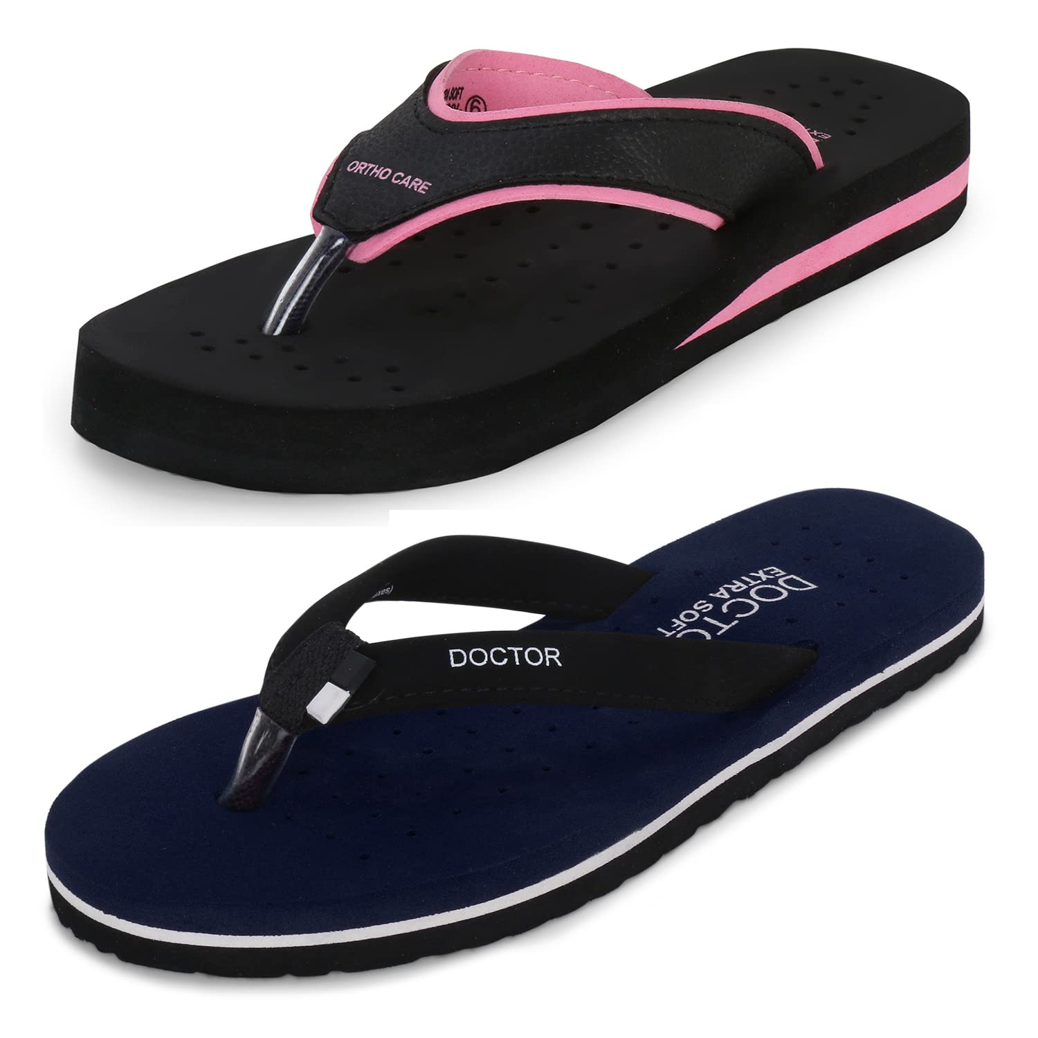 See full amazon price history chart for DOCTOR EXTRA SOFT Womens Super Comfort Fit Flat Cushion Ortho Care Slipper Combo (Multicolour, D18, D19) - Pack of 2 Pairs DOCTOR EXTRA SOFT Womens Super Comfort Fit Flat Cushion Ortho Care Slipper Combo (Multicolour, D18, D19) - Pack of 2 Pairs (B0B5PL4WPK) Amazon Price History, Amazon Price Tracker