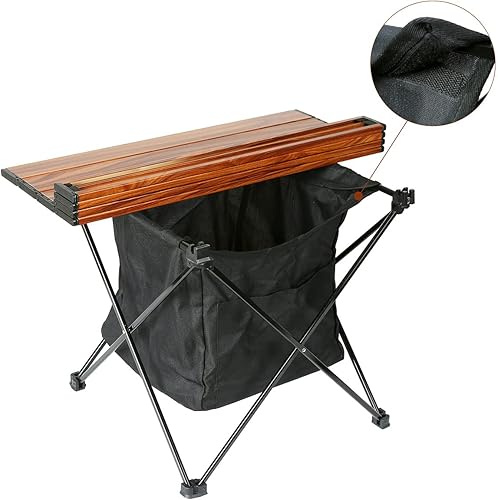 Vista 85 de Rock Cloud Mesa de camping portátil de aluminio ultraligera, plegable, mesa de playa para campamento, senderismo, mochileros, picnic al aire libre