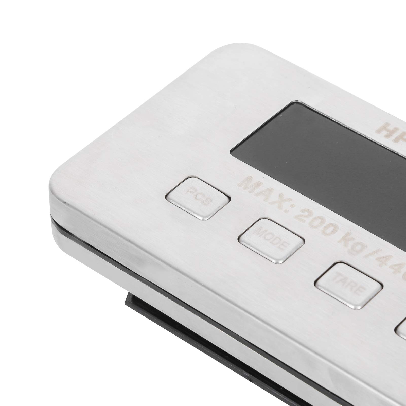 Balance Postale De 440 LB avec Câble USB Balance D'expédition Numérique en Acier Inoxydable Balance Argentée pour Les Colis D'expédition 12x12x2 Pouces