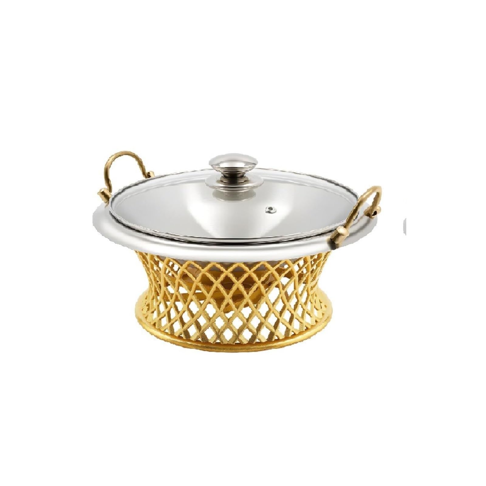 Chafing Dishes podgrzewacz do potraw w formie bufetu, okrągłe naczynia do bufetu, zestaw ze stali nierdzewnej na każdą imprezę podgrzewacz do butelek