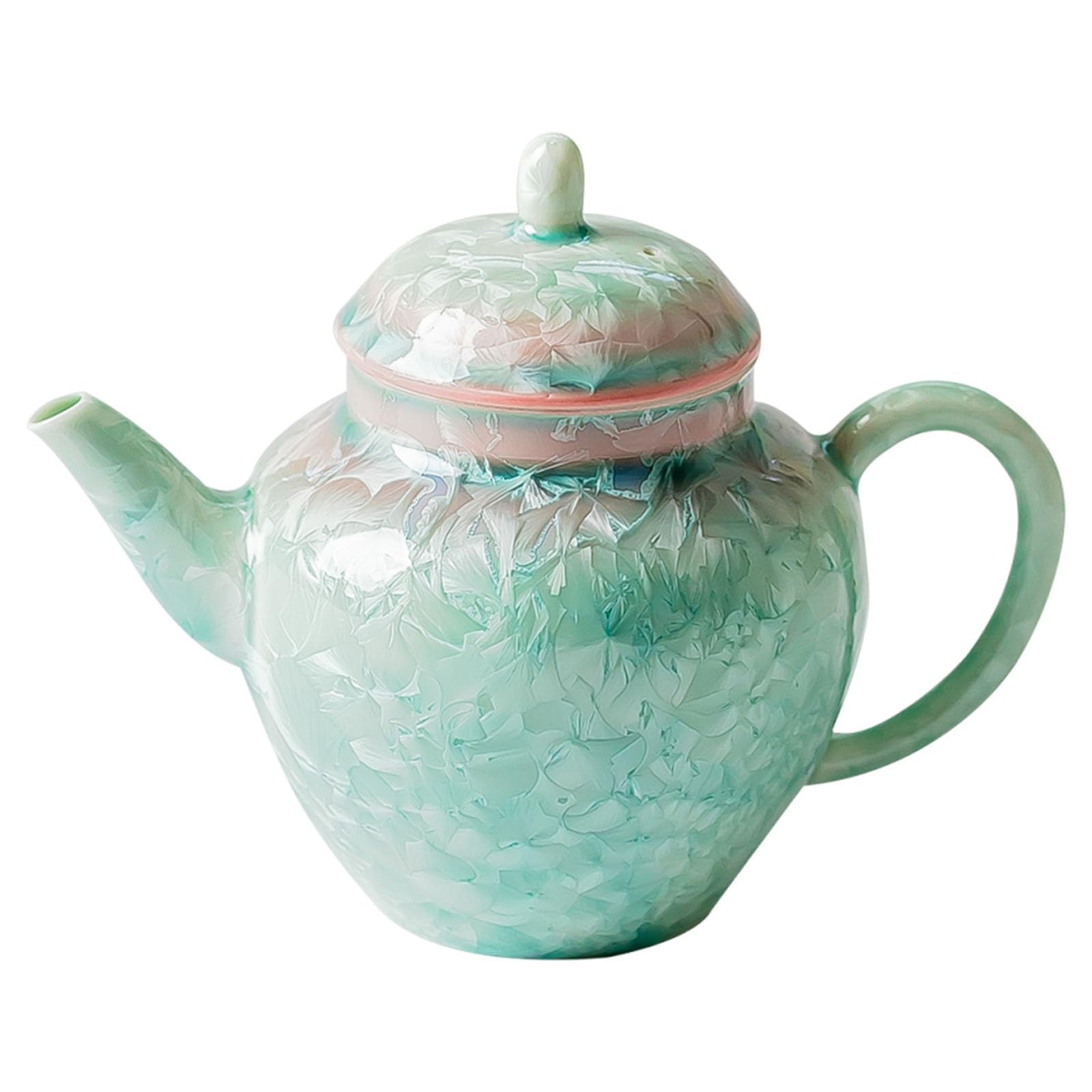 Teiera in Porcellana, teiera in Ceramica Celadon, Facile da Pulire