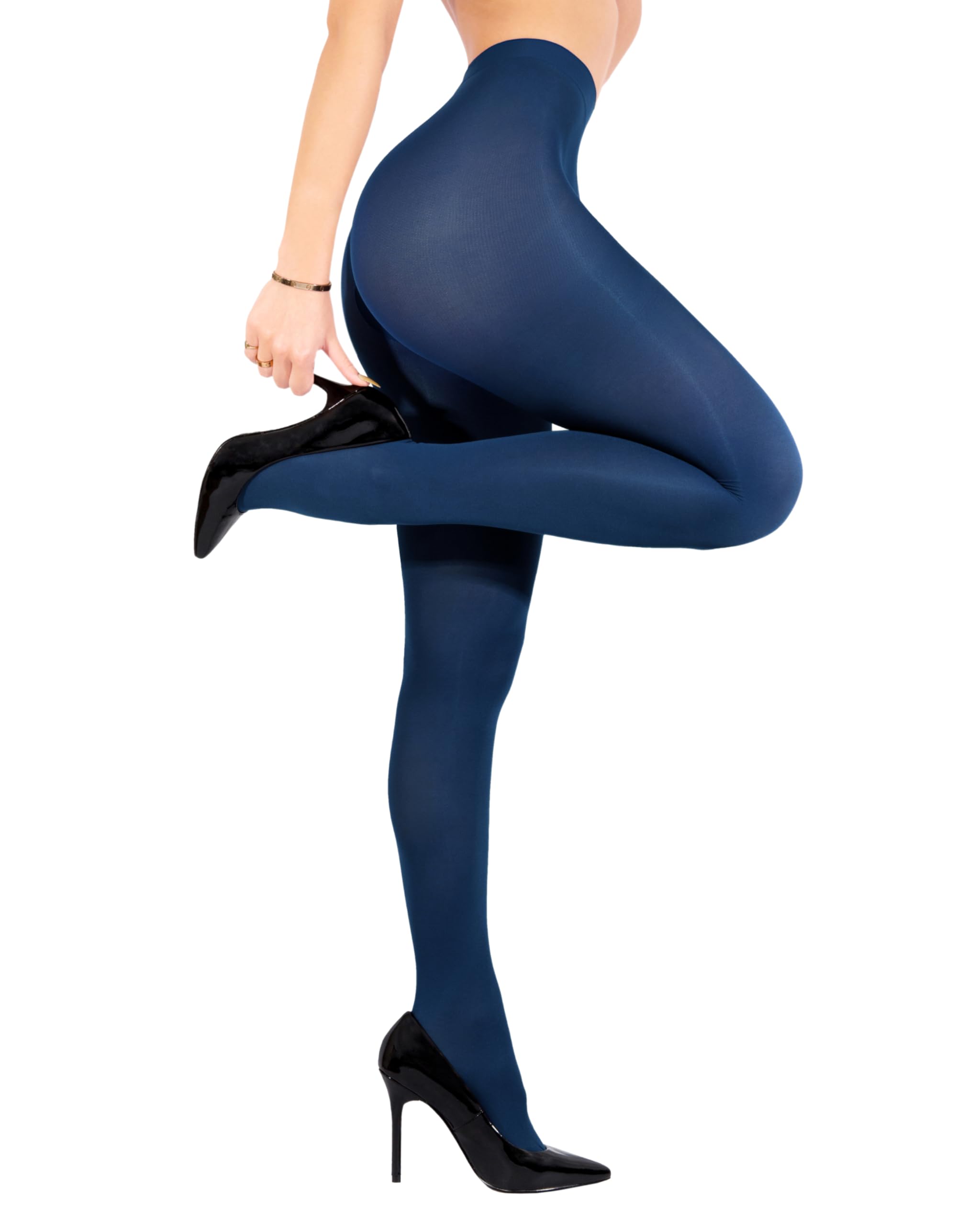 sofsy Strumpfhose Damen 40 DEN blickdicht | Weiche Microfaser | Mattes Finish | Komfortbund | Made in Italy | S-XXL