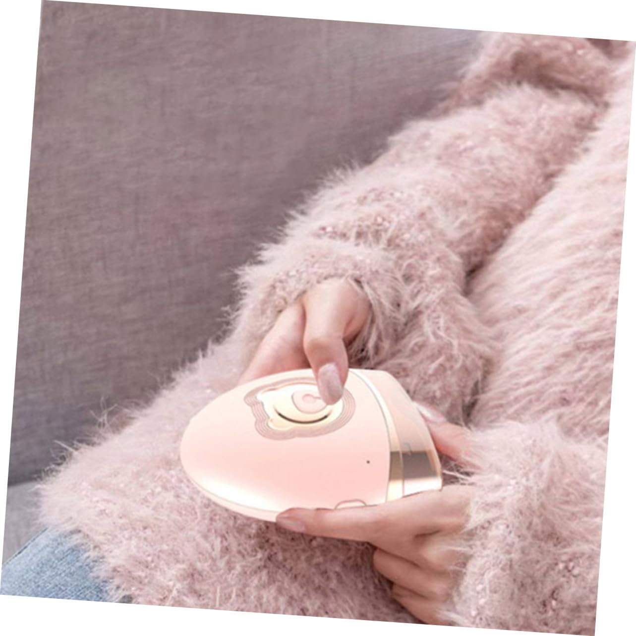 Cortaúñas Eléctrico Automático Seguro para Bebés y Niños Rosa | Mini Portátil, Abs y Acero, 500mah Recargable por Micro Usb, Dc3.7v 2.2w 5v=1a