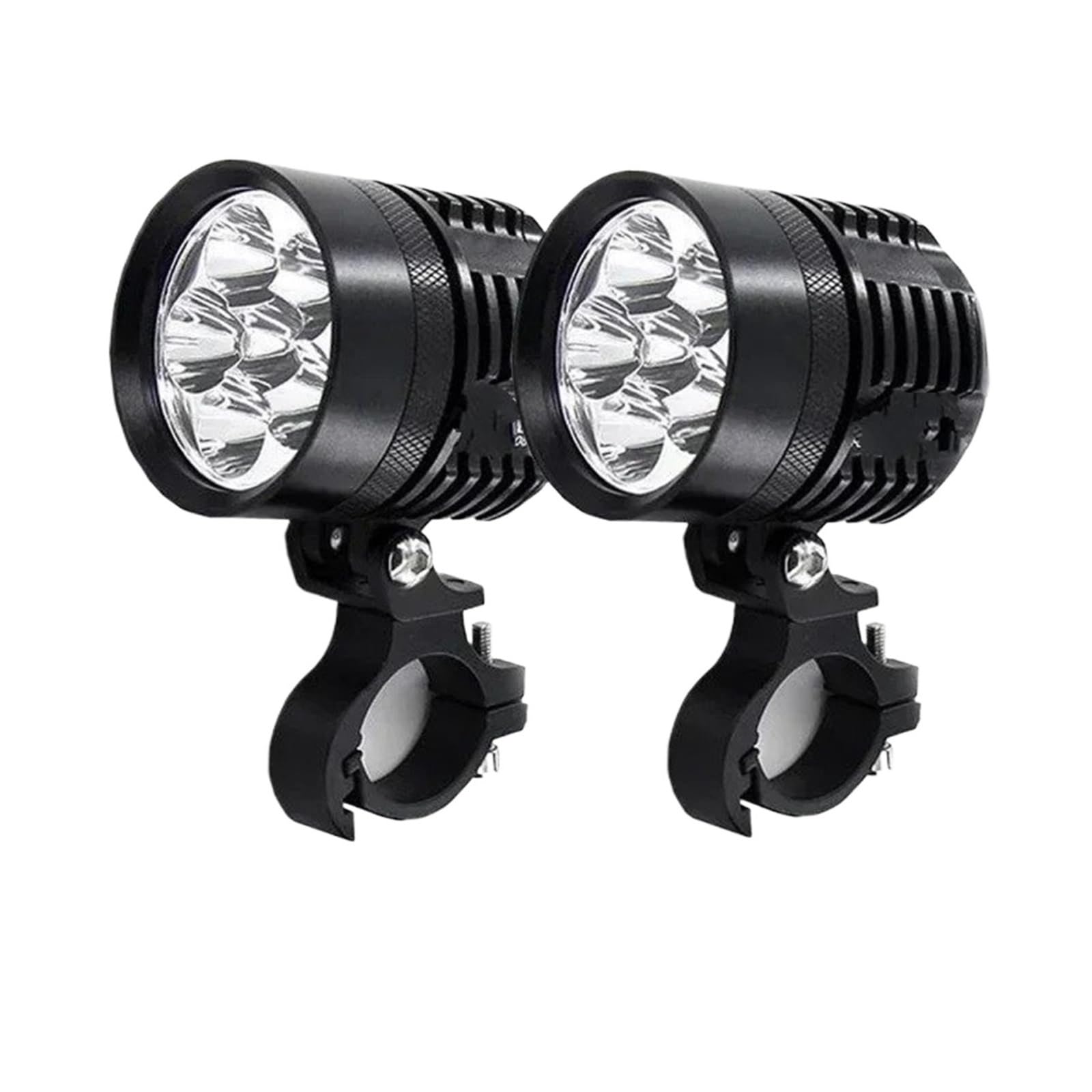 Moto Fari Stradali Spot Light Beam Per Moto Spotlight Impermeabile Flash Fendinebbia Spot Lampadina Luminosa L6X Faro LED 28000LM 2 PZ 12V
