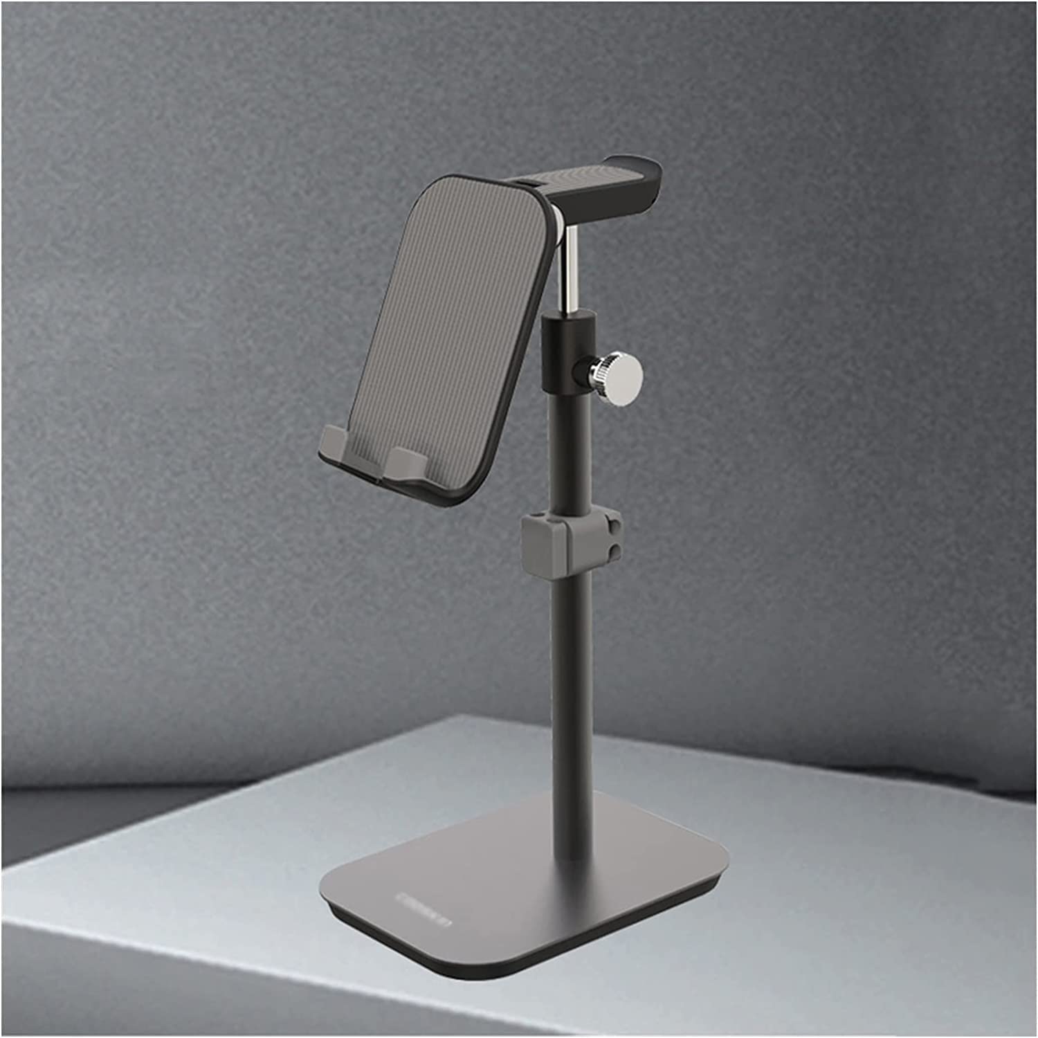 MRKU Supporto per Cuffie, Gancio per Cuffie, Appendiabiti da scrivania e per Telefono, Altezza e angolazione Regolabili, Ideale per Il Gaming e la creatività.